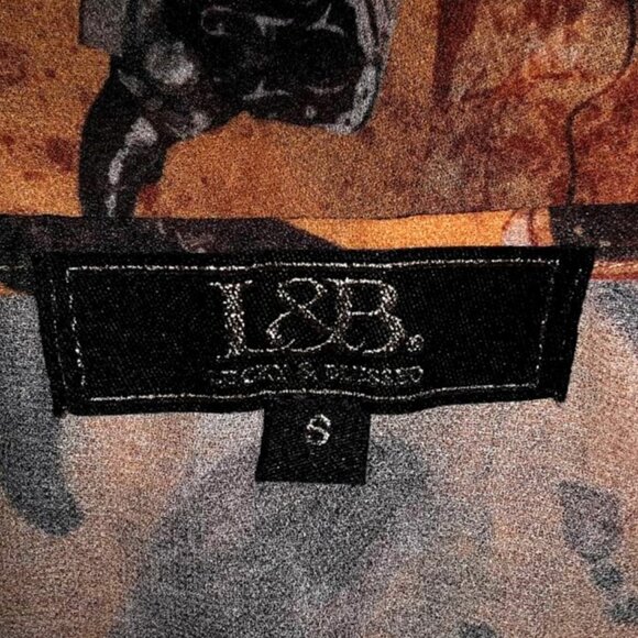 Western Cowboy Boots Yellow Long Kimono Open Cardigan Sweater Duster Size Small - Picture 6 of 6